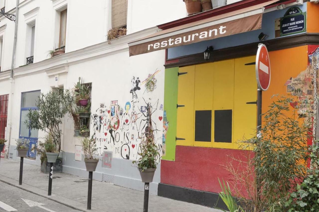 Amazing Comfy Studio - Canal Saint Martin Paris Exterior photo